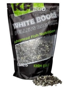 Krom quality pellets white boom 8mm 800gr