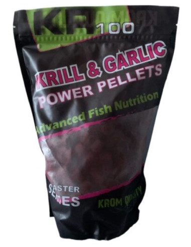 Krom quality pellets krill garlic 8mm 800gr