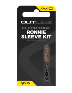 Avid carp outline ronnie sleeve kit 5unds
