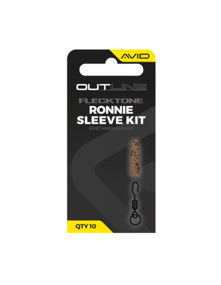 Avid carp outline ronnie sleeve kit 5unds