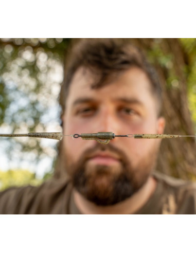 Avid carp outline fused lead qc clips 5unds