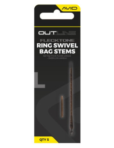 Avid carp outline long rig swivel bag stems 5unds