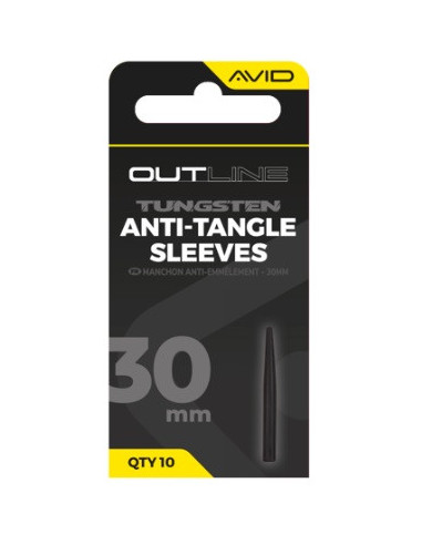 Avid carp outline tungsten anti-tangle sleeve 30mm