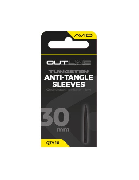 Avid carp outline tungsten anti-tangle sleeve 30mm
