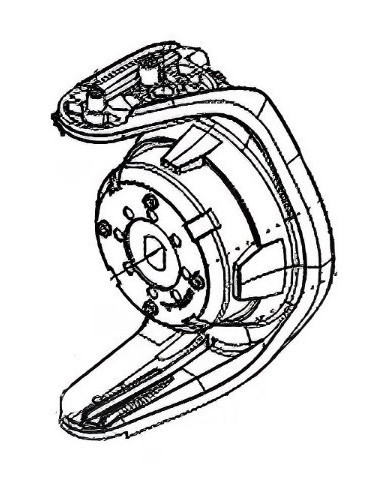 Shimano rotor assembly speedmaster 14000 XTD (141JW)