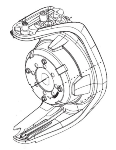 Shimano rotor assembly ultegra XR 14000 XTD (1461C)