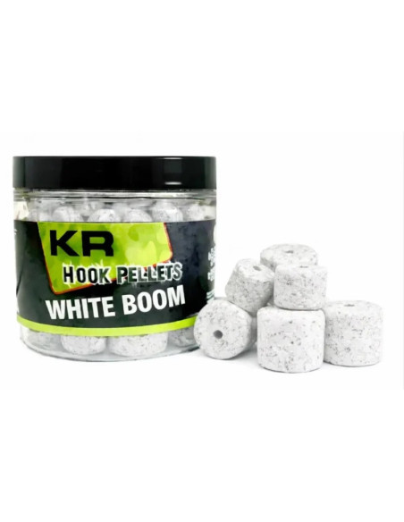 Krom quality hook pellets white boom 14/20mm