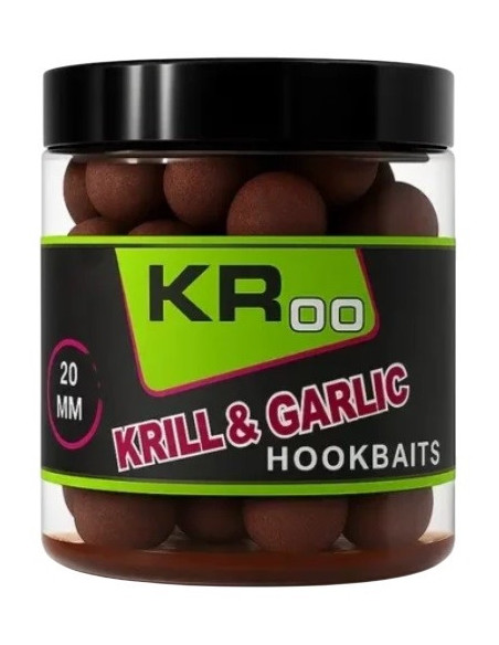 Krom quality hookbaits krill & garlic 20mm