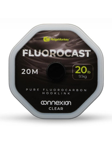 Ridgemonkey fluorocast fluorocarbon 20lb 0.45mm 20m