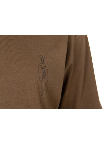 Fox t-shirt khaki indicator talla L