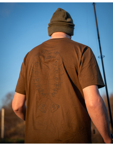 Fox t-shirt khaki indicator talla XL