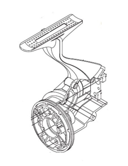 Shimano body aerlex 14000 XSC (149E6)