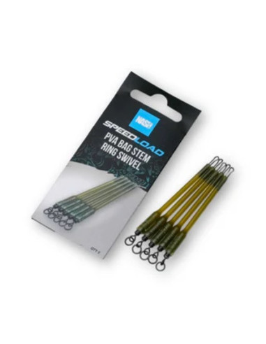 Nash pva bag stem ring swivel 6unds