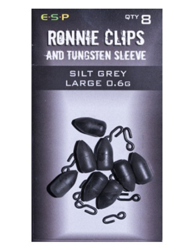 Esp ronnie clips and tungsten large silt 0.6gr 8unds