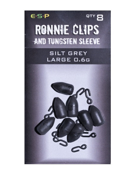 Esp ronnie clips and tungsten large silt 0.6gr 8unds