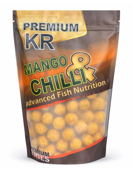 Krom quality boilies mango & chilli 20mm 800gr