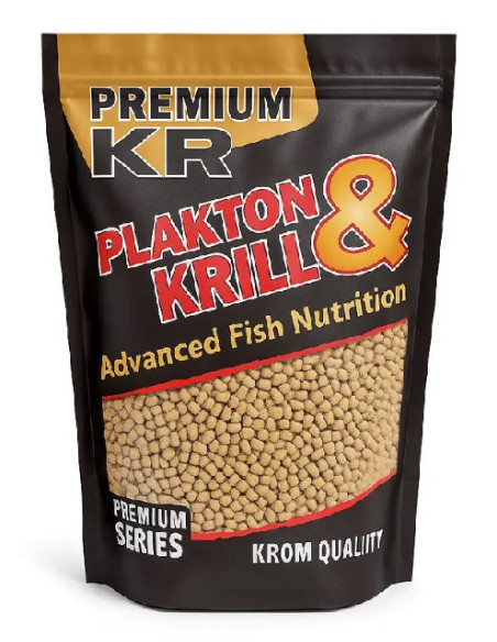 Krom quality bag mix pellets plackton & krill 4-5-6mm 800gr