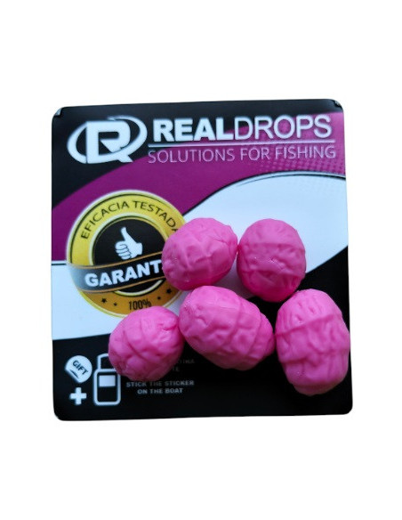 Real drop chufas artificiales rosas xl 5unds