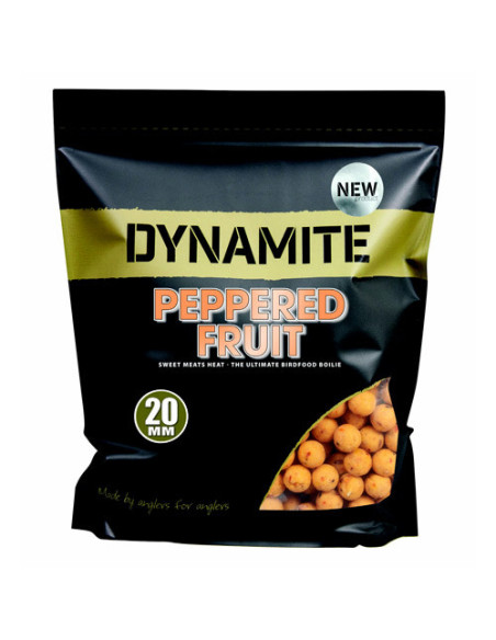 Dynamite baits boilies pepered fruit 20mm 1.8kg