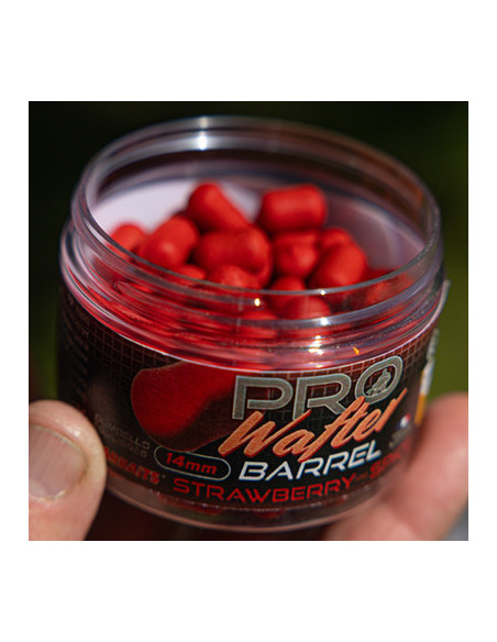 Starbaits wafter barrel strawberry spice 14mm 50gr