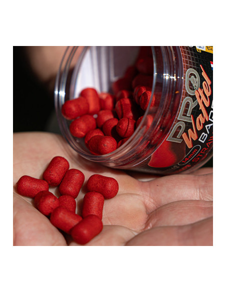 Starbaits wafter barrel strawberry spice 14mm 50gr