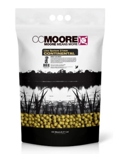 Ccmoore continental boilies live system 21mm 5kg