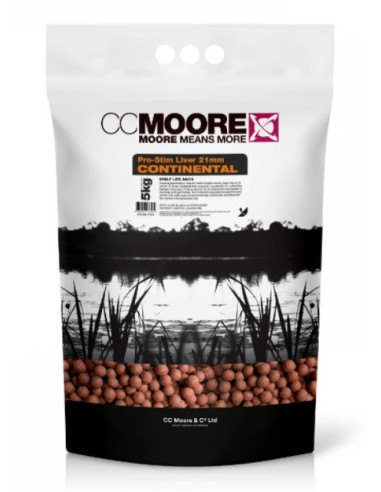 Ccmoore continental boilies pro-stim liver  21mm 5kg