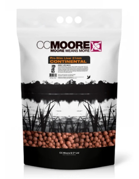 Ccmoore continental boilies pro-stim liver  21mm 5kg