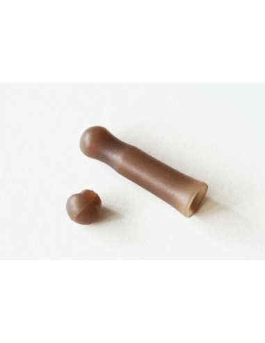 Taska heli sleeves & beads marron 10unds