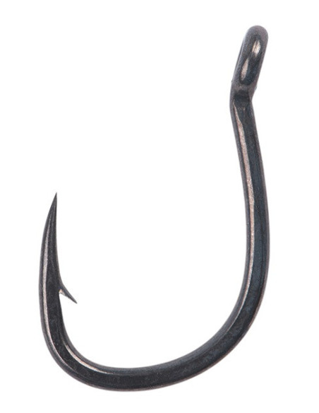 Fox NEW carp hook wide gape out-turned eye nº4 10unds