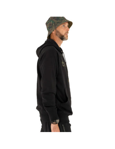 Trakker hoody CR logo black camo talla S