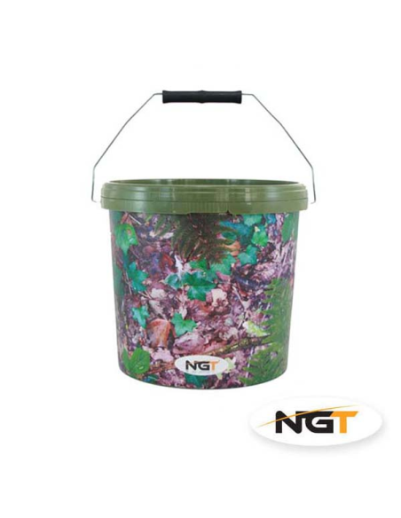 NGT cubo redondo camo 10 litros