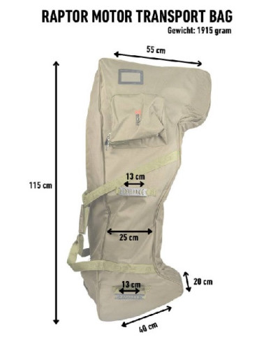 Raptor funda motor olive