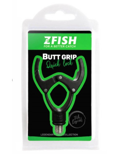Zfish butt grip quick lock black