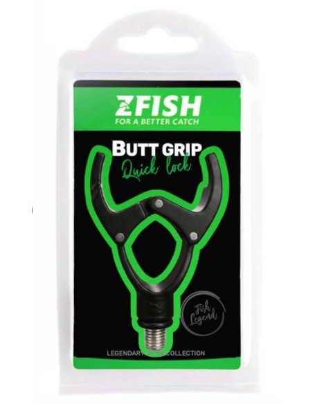 Zfish butt grip quick lock black