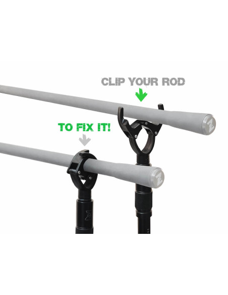 Zfish butt grip quick lock black