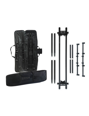 Zfish rod pop rodmaster 3 cañas + 2 picas largas