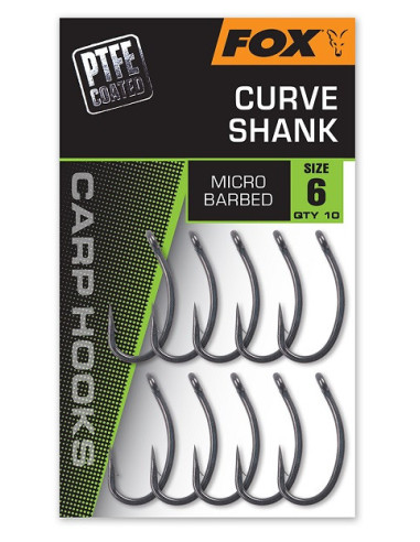 NEW carp hook curve shank nº5 10unds
