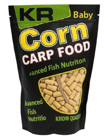 Krom quality carp food baby corn 8mm 1kg