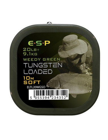 Esp tungsten loaded weedy green soft 20b 10m