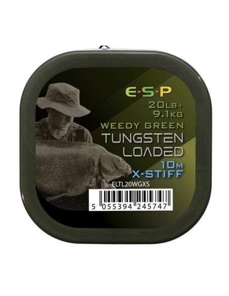 Esp tungsten loaded weedy green x stiff 20b 10m