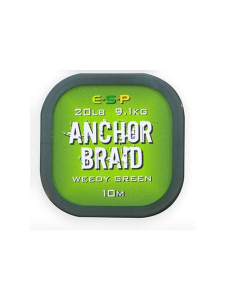 Esp anchor braid weedy green 20b 10m