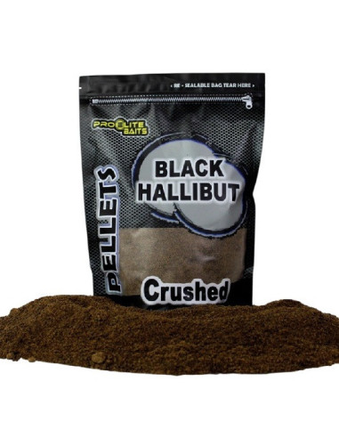 Proelite halibut pellets crushed black 900gr