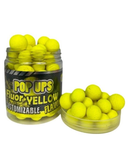 Proelite pop-ups customizable flavour yellow 14-20mm