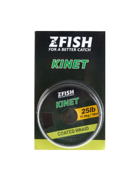 Zfish kinet coated braid 25lb 10m