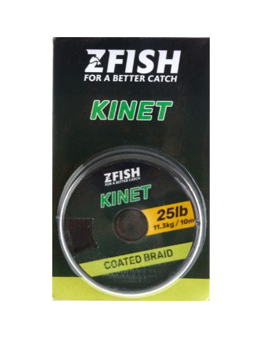 Zfish kinet coated braid 35lb 10m