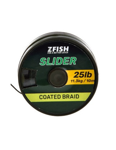 Zfish slider coated braid 25lb 10m
