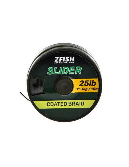 Zfish slider coated braid 25lb 10m