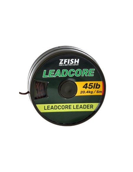 Zfish leadcore leader 45lb 5m
