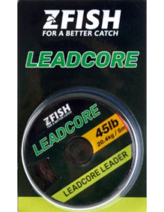 Zfish leadcore leader 45lb 5m 2